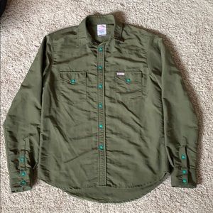 Topo Designs nylon button down